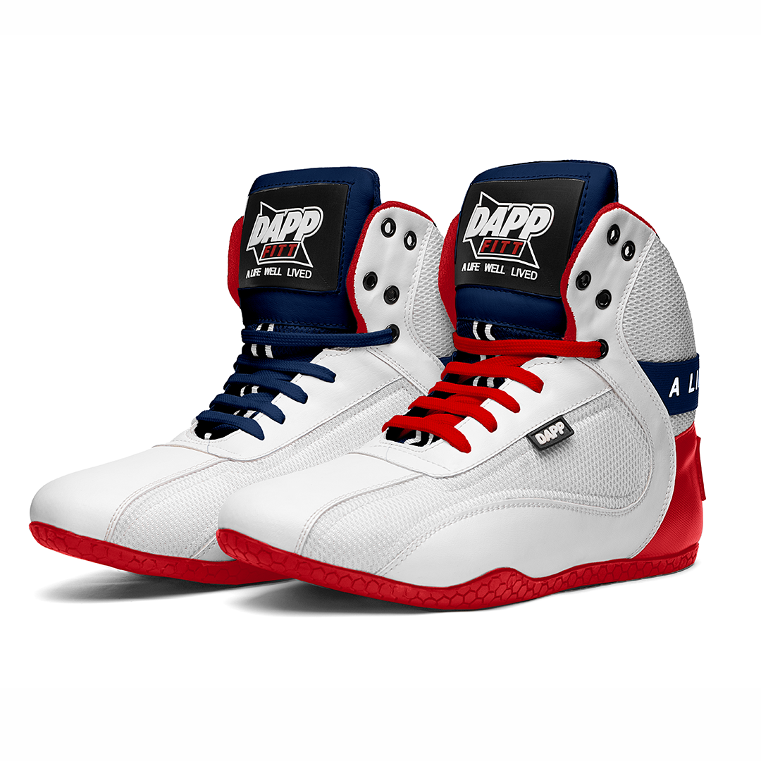 DAPP Athlete-Series Weightlifting Shoes WhiteRed