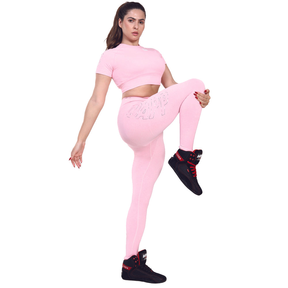 Seamless Duo Set Pink