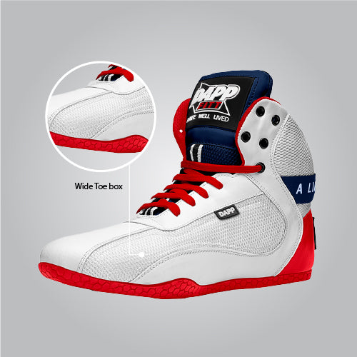 DAPP Athlete-Series Weightlifting Shoes WhiteRed
