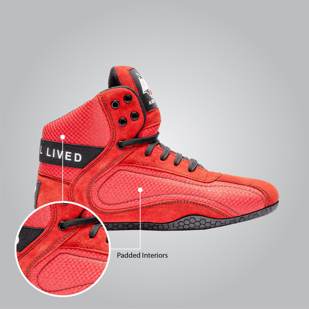 DAPP X-Series Weightlifting Shoes Red