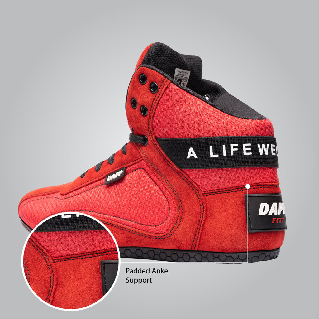 DAPP X-Series Weightlifting Shoes Red