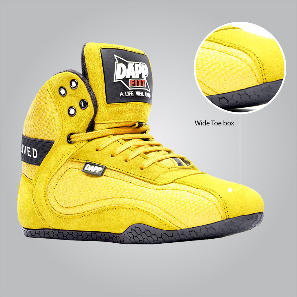 DAPP X-Series Weightlifting Shoes Yellow