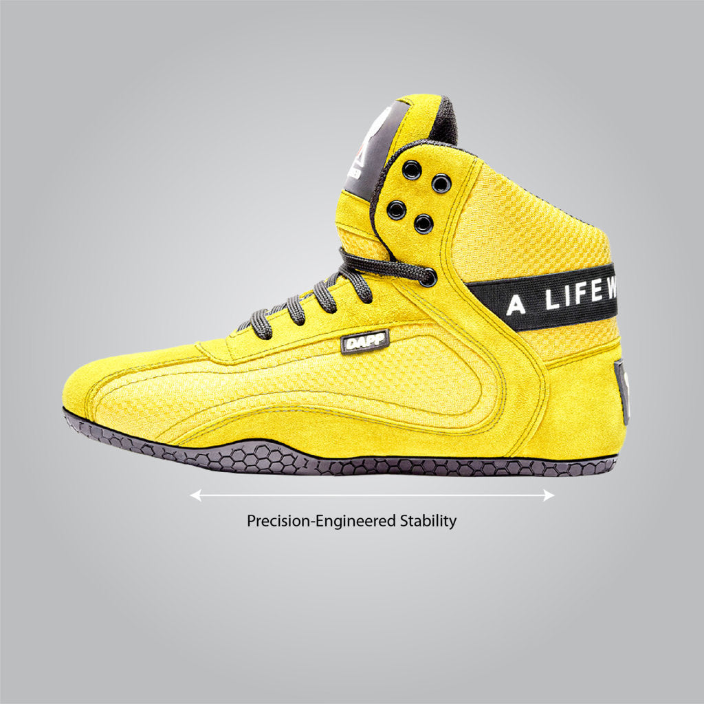 DAPP X-Series Weightlifting Shoes Yellow