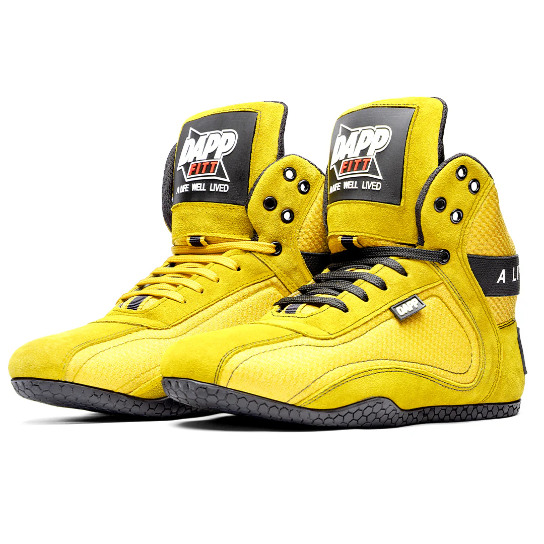 DAPP X-Series Weightlifting Shoes Yellow