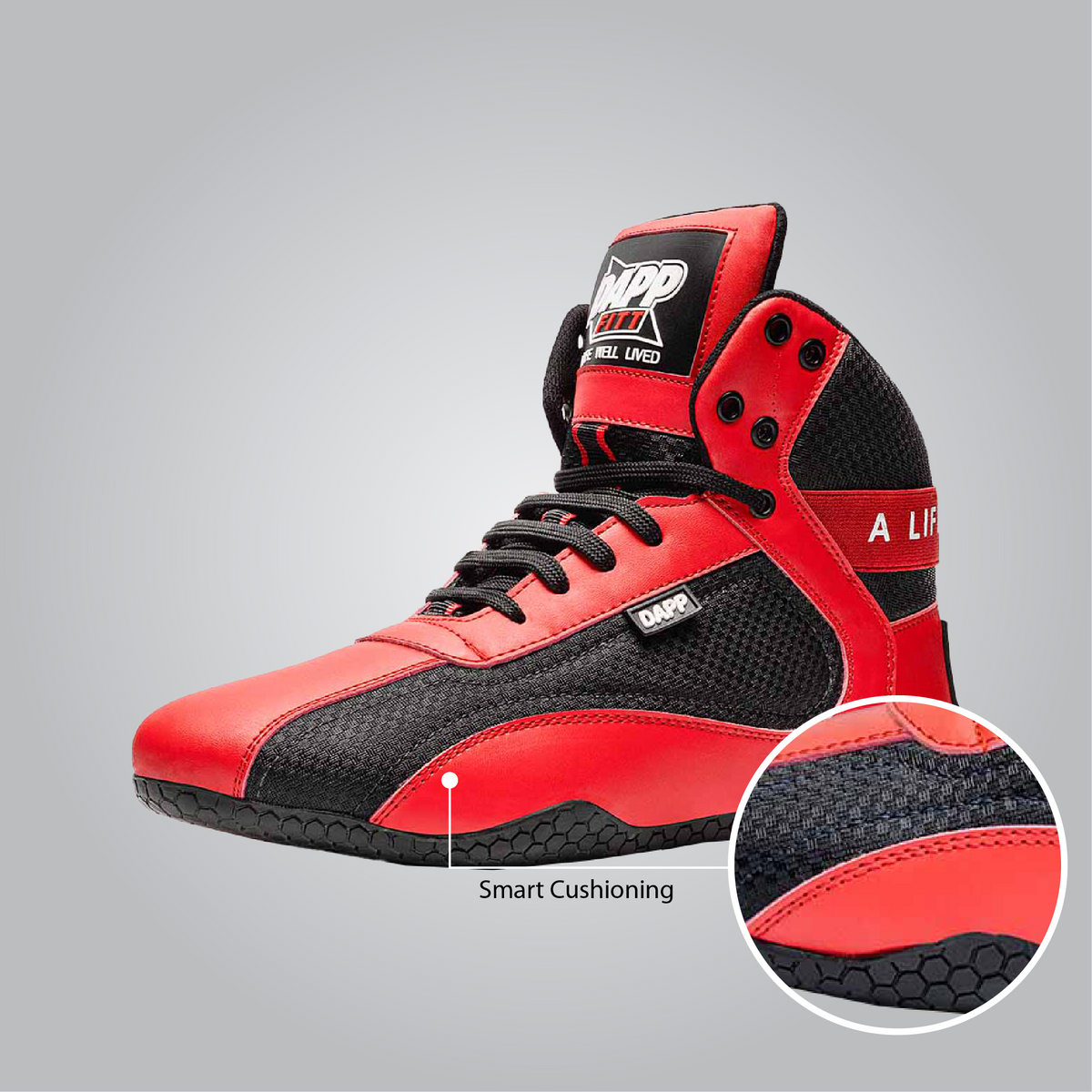 DAPP Z-Series Weightlifting Shoes RedBlack