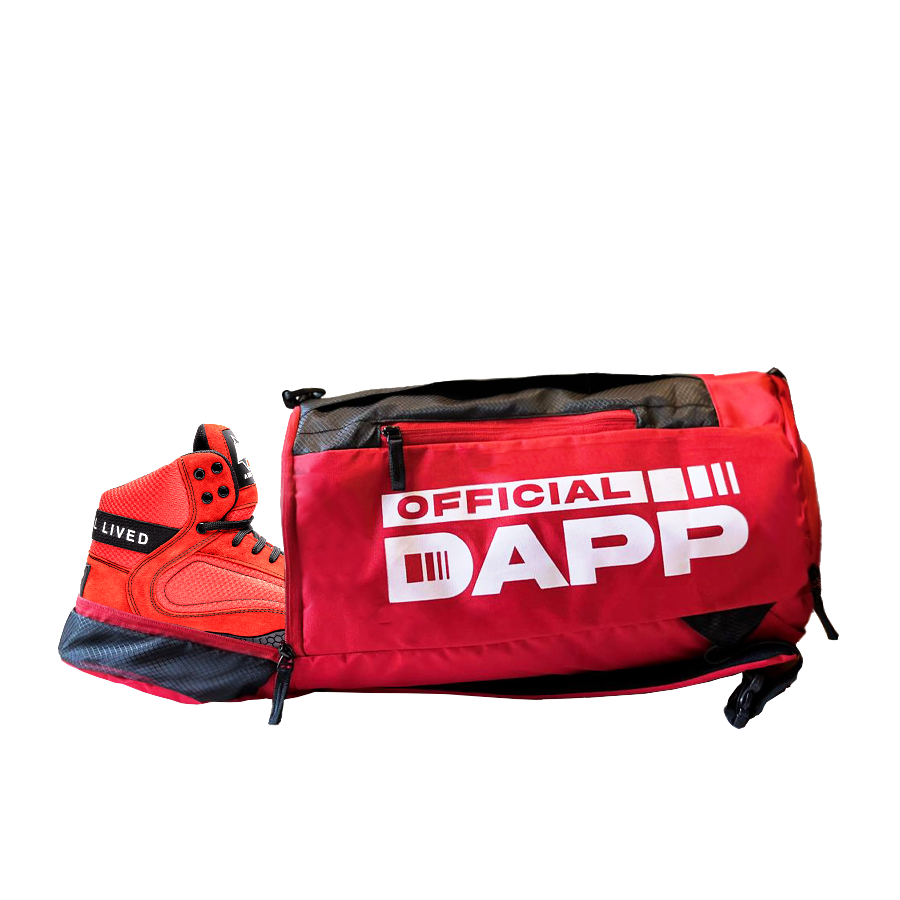 DAPP ActiveKit X Edition Red – Weightlifting Shoes, Belt, Gloves, Bag, Socks, Foam Cleaner kit, Gallon