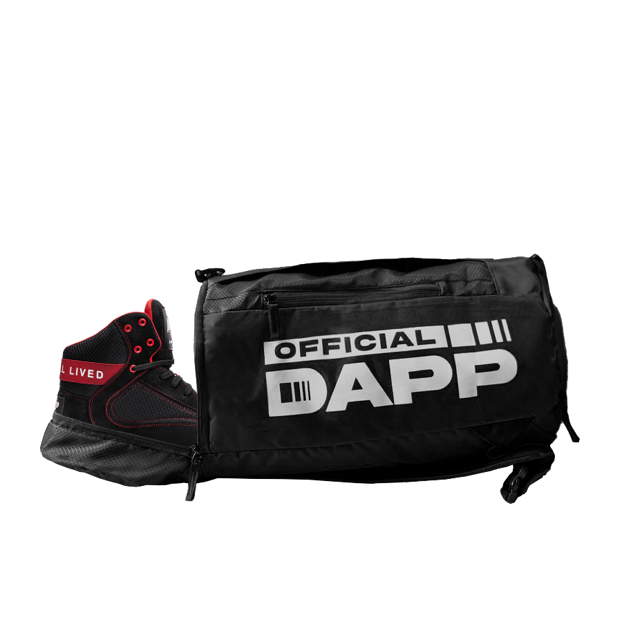 DAPP ActiveKit X Edition Black – Weightlifting Shoes, Belt, Gloves, Bag, Socks, Foam Cleaner kit, Gallon
