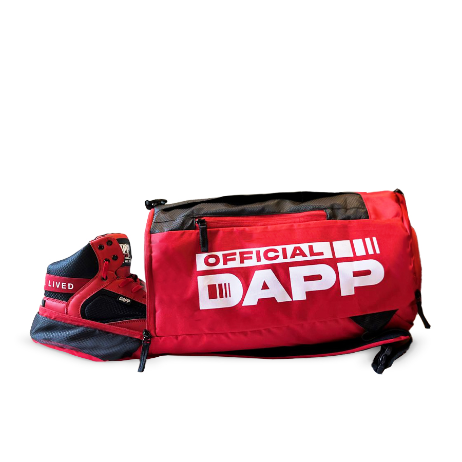DAPP ActiveKit Z Edition RedBlack – Weightlifting Shoes, Belt, Gloves, Bag, Socks, Foam Cleaner kit, Gallon