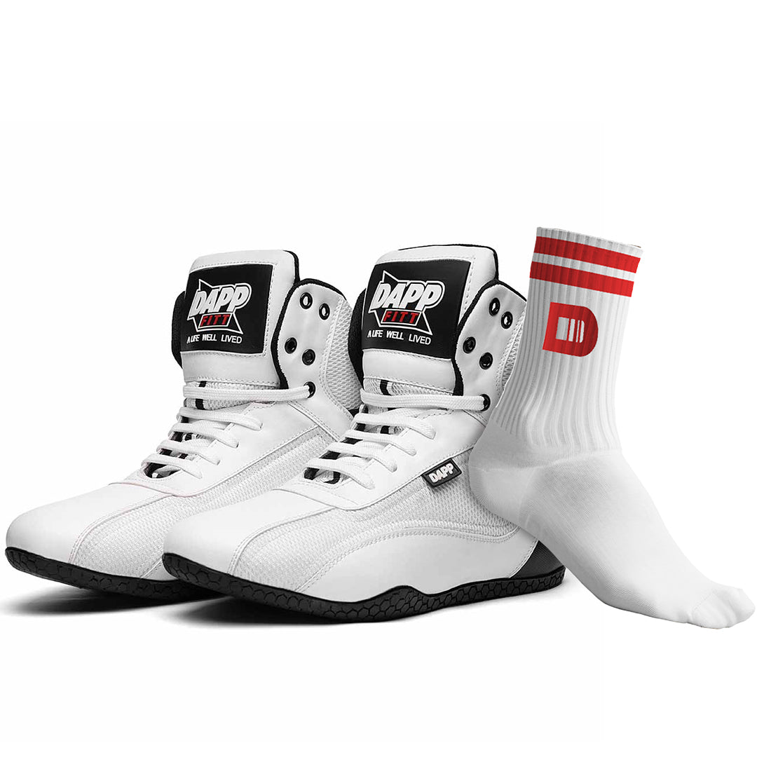 White weightlifting shoes hotsell