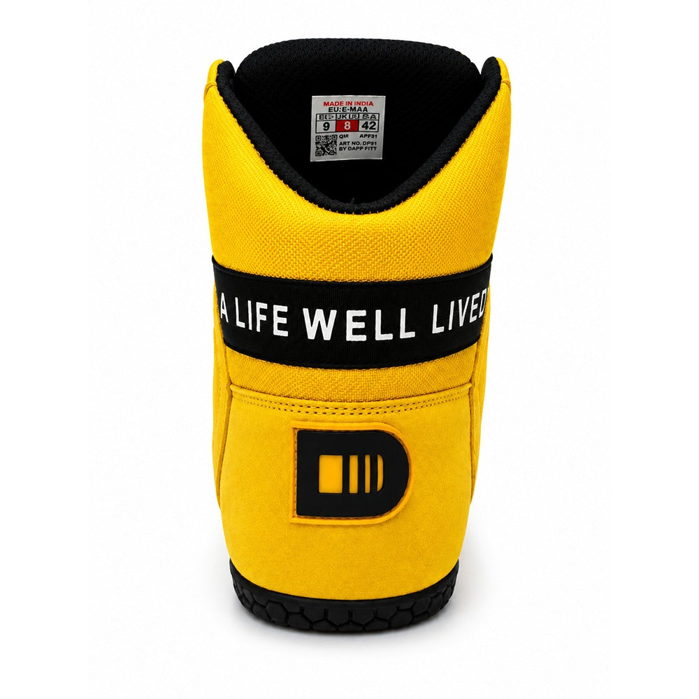 DAPP X-Series Weightlifting Shoes Yellow