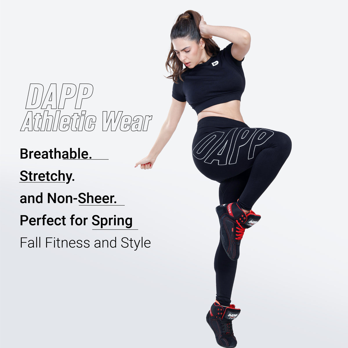 Seamless Duo Set Black