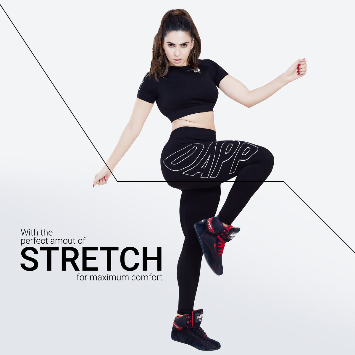 Seamless Duo Set Black