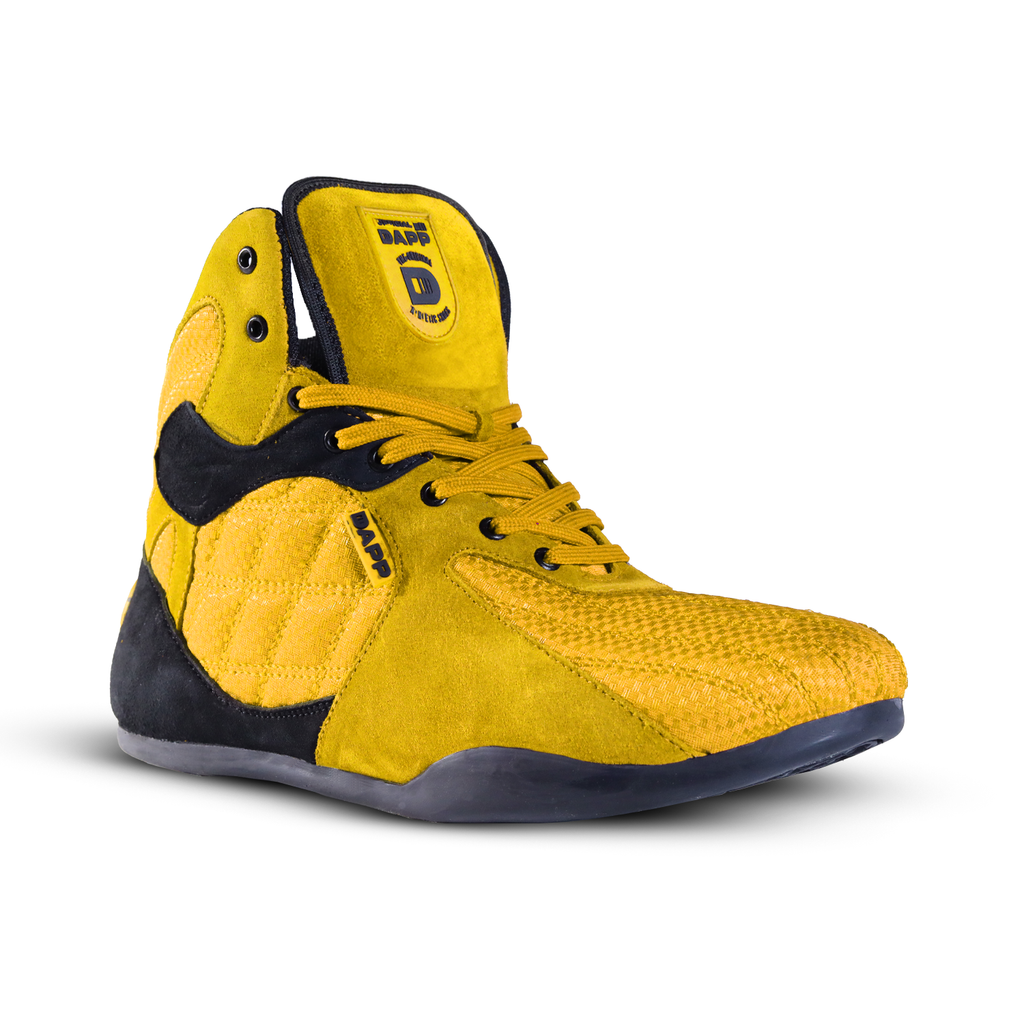 DAPP Athlete Pro Weightlifting Shoes - Yellow&Black