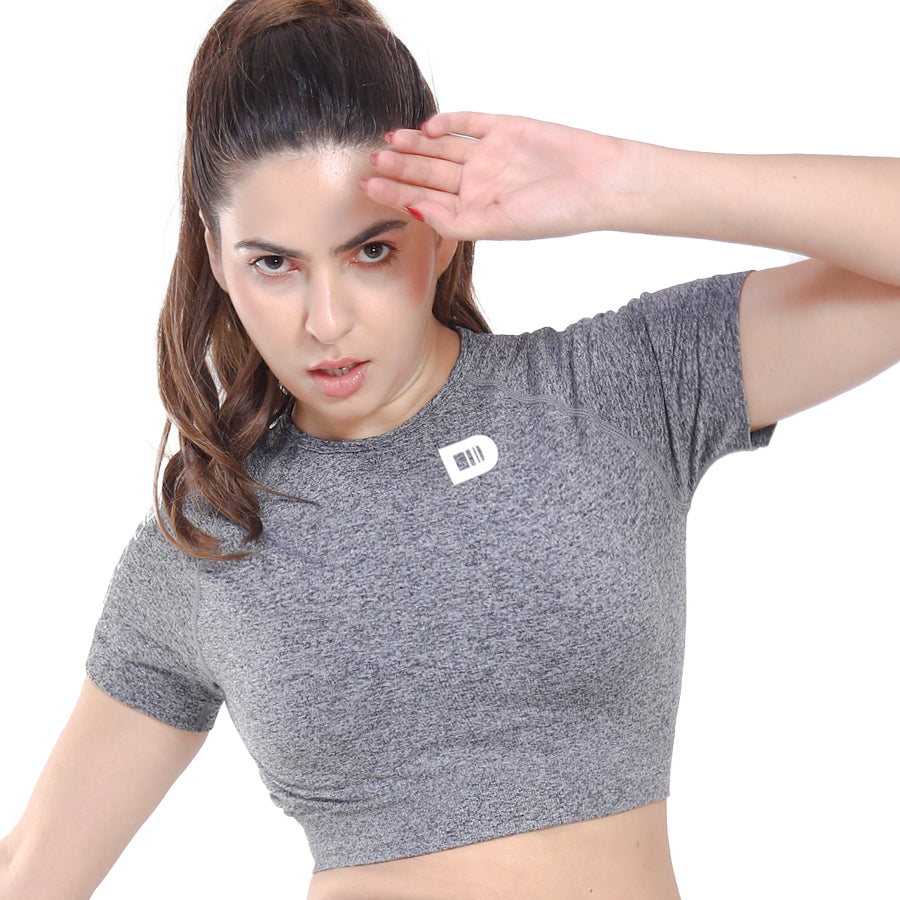 Seamless Duo Set Grey