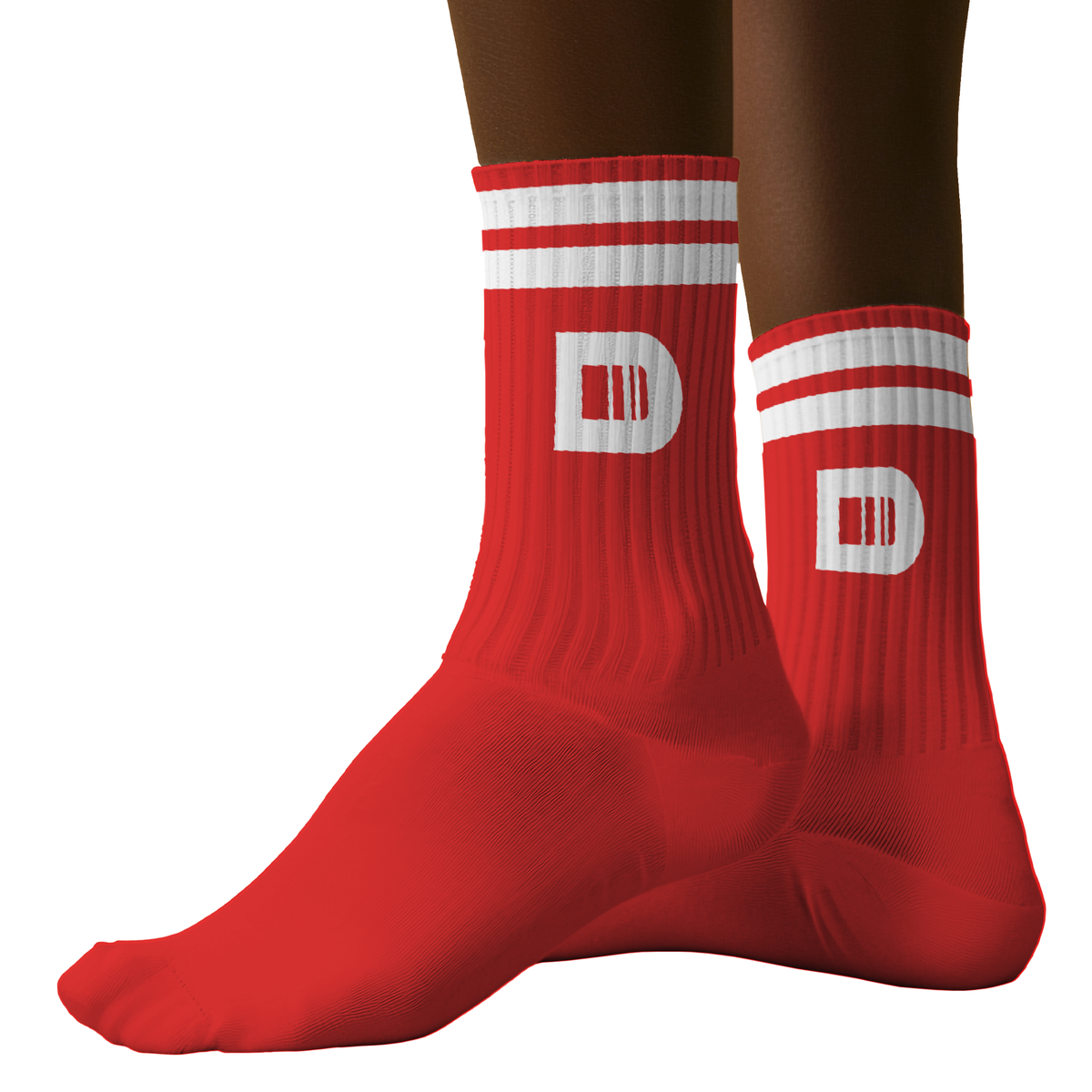 DAPP Workout Socks Red