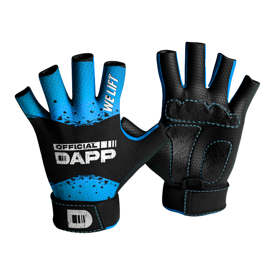DAPP ActiveKit ATHLETE PRO Edition Blue – Weightlifting Shoes, Belt, Gloves, Bag, Socks, Foam Cleaner kit, Gallon