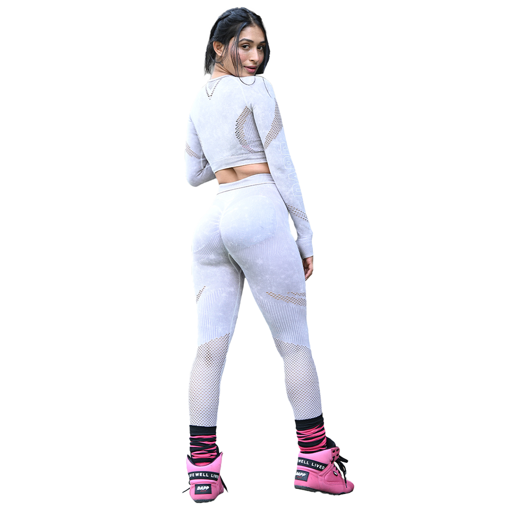 Stonewash Leggings Grey